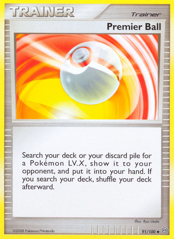 Premier Ball (91/100) [Diamond & Pearl: Stormfront] - Destination Retro