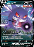 Gengar V (156/264) [Sword & Shield: Fusion Strike] - Destination Retro