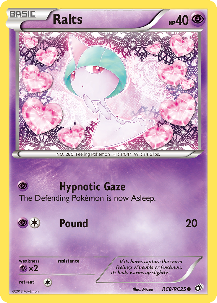 Ralts (RC8/RC25) [Black & White: Legendary Treasures] - Destination Retro