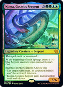Koma, Cosmos Serpent  [Kaldheim Prerelease Promos] - Destination Retro