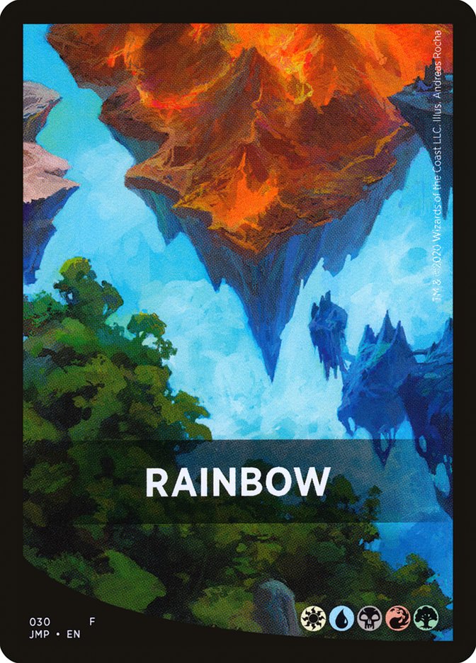 Rainbow Theme Card [Jumpstart Front Cards] - Destination Retro