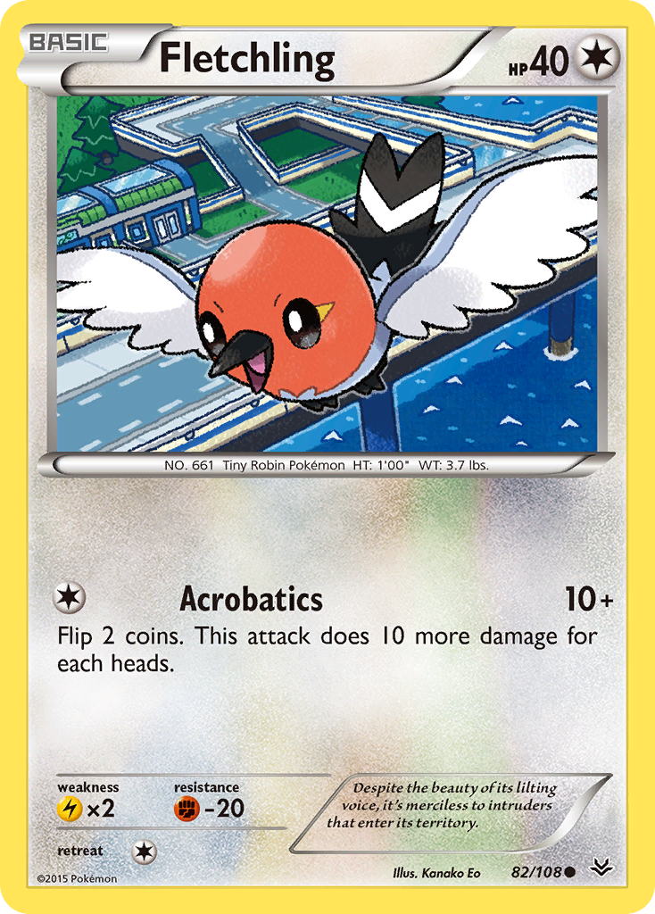Fletchling (82/108) [XY: Roaring Skies] - Destination Retro