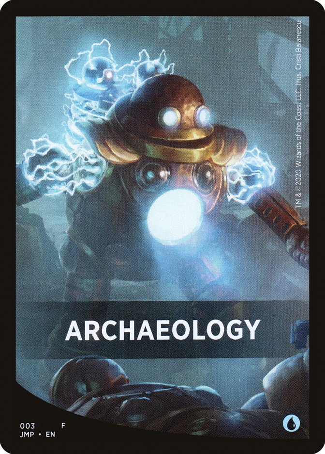 Archaeology Theme Card [Jumpstart Front Cards] - Destination Retro