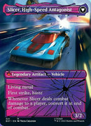 Slicer, Hired Muscle // Slicer, High-Speed Antagonist (Shattered Glass) [Universes Beyond: Transformers] - Destination Retro
