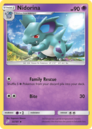 Nidorina (55/181) [Sun & Moon: Team Up] - Destination Retro