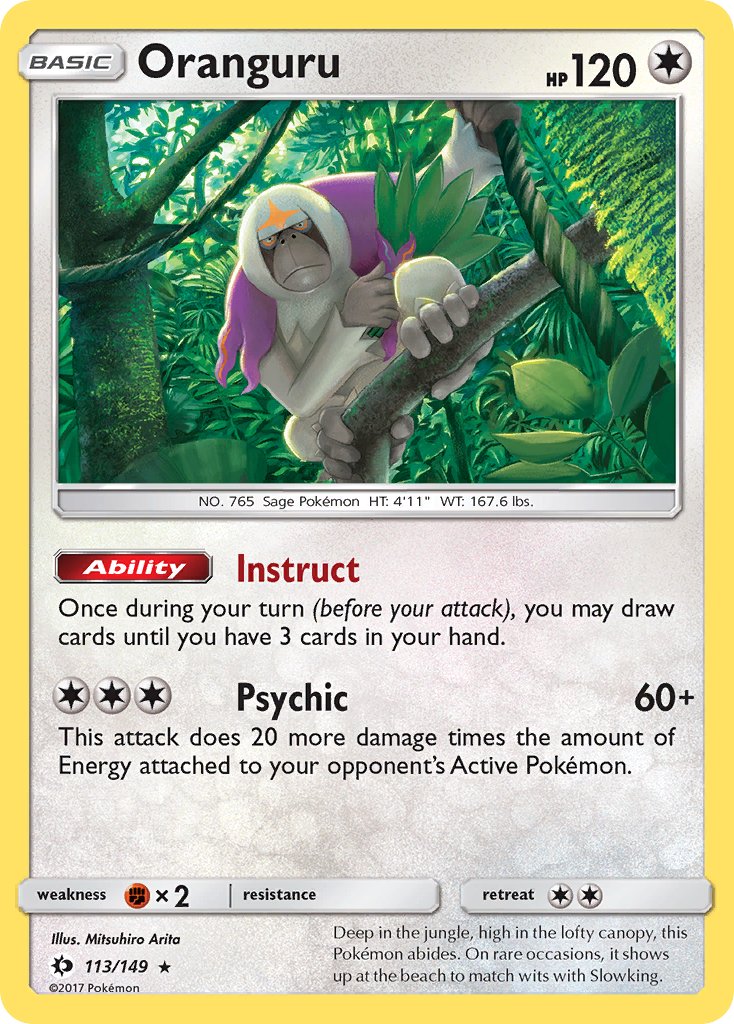 Oranguru (SM Base Set) (113/149) [Theme Deck Exclusives] - Destination Retro