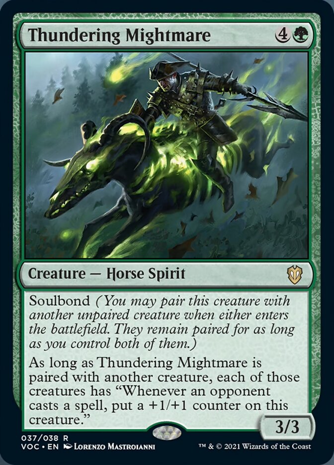 Thundering Mightmare [Innistrad: Crimson Vow Commander] - Destination Retro