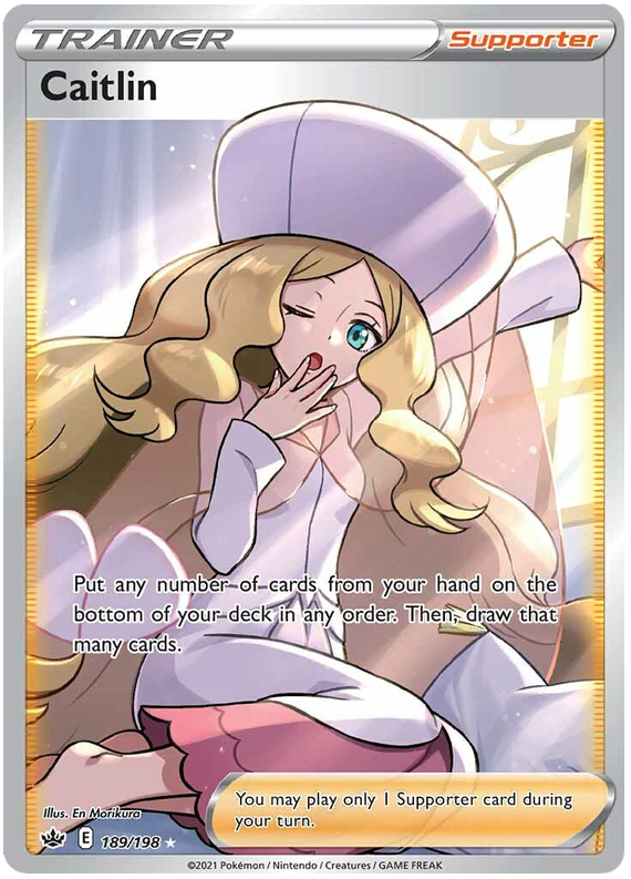 Caitlin (189/198) [Sword & Shield: Chilling Reign] - Destination Retro