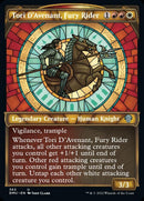 Tori D'Avenant, Fury Rider (Showcase Textured) [Dominaria United] - Destination Retro