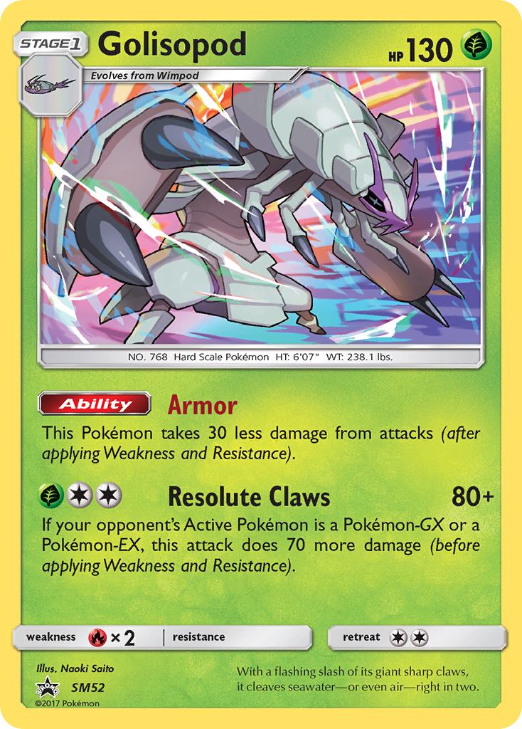 Golisopod (SM52) [Sun & Moon: Black Star Promos] - Destination Retro