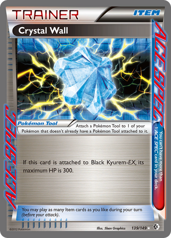 Crystal Wall (139/149) [Black & White: Boundaries Crossed] - Destination Retro