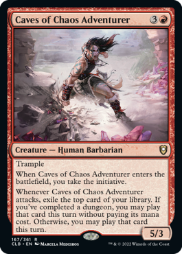 Caves of Chaos Adventurer [Commander Legends: Battle for Baldur's Gate] - Destination Retro