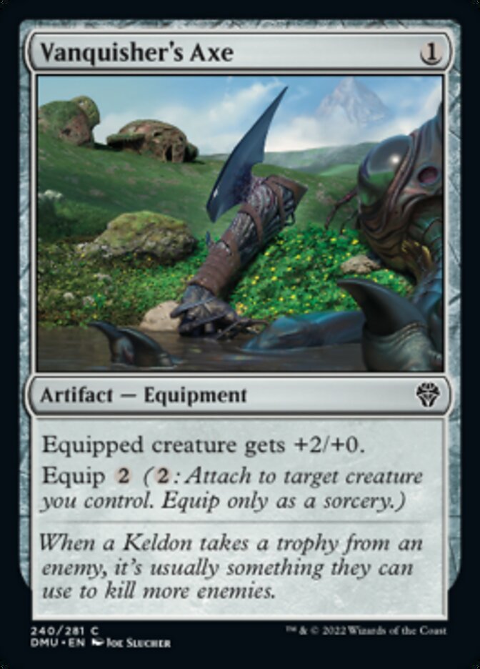 Vanquisher's Axe [Dominaria United] - Destination Retro