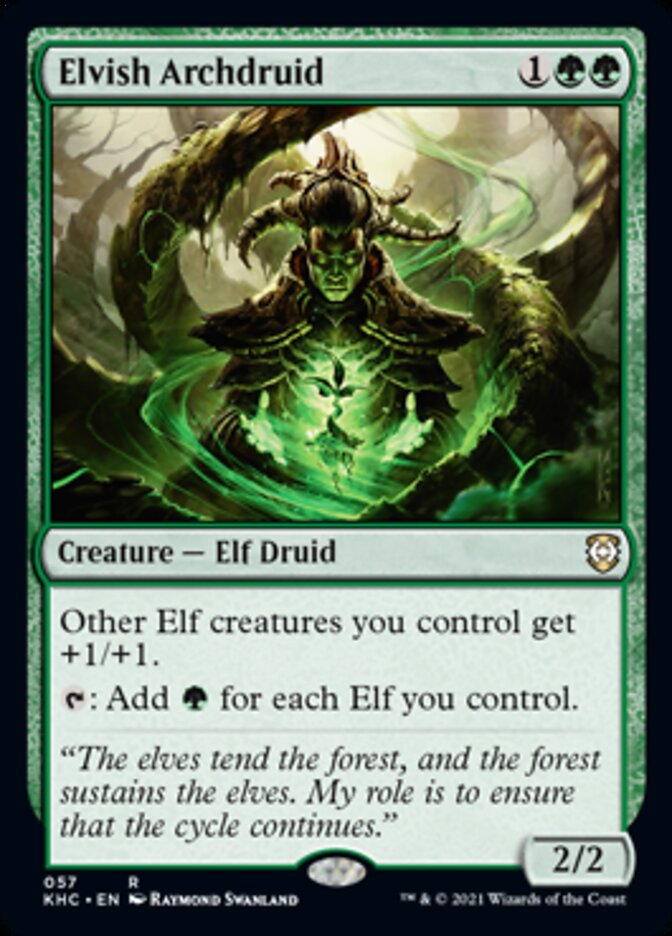 Elvish Archdruid [Kaldheim Commander] - Destination Retro
