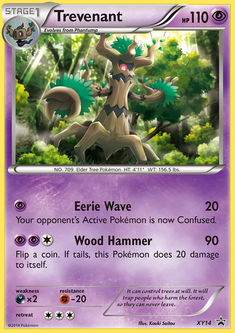 Trevenant (XY14) [XY: Black Star Promos] - Destination Retro