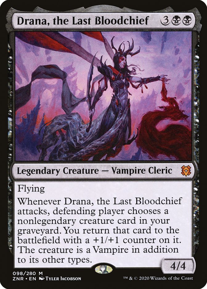 Drana, the Last Bloodchief [Zendikar Rising] - Destination Retro