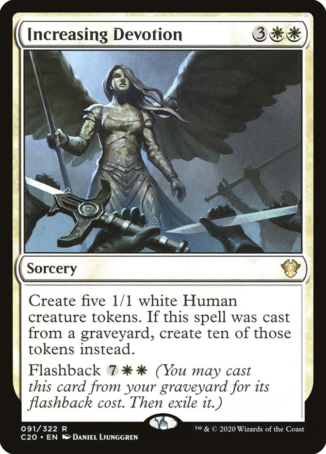Increasing Devotion [Commander 2020] - Destination Retro
