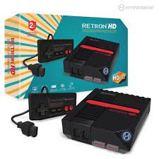 Console - Nintendo - Black Retron HD Console (HDMI NES Console, Plays Cartridges!) - Destination Retro