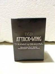 DUNGEONS & DRAGONS - MINIATURE FIGURE - ATTACK WING TYRANNY OF DRAGONS STORYLINE OP BOOSTER - Destination Retro