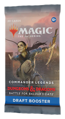 MTG - COMMANDER LEGENDS: BATTLE FOR BALDUR'S GATE - DRAFT BOOSTER PACK (PRE-ORDER JUNE 10) - Destination Retro