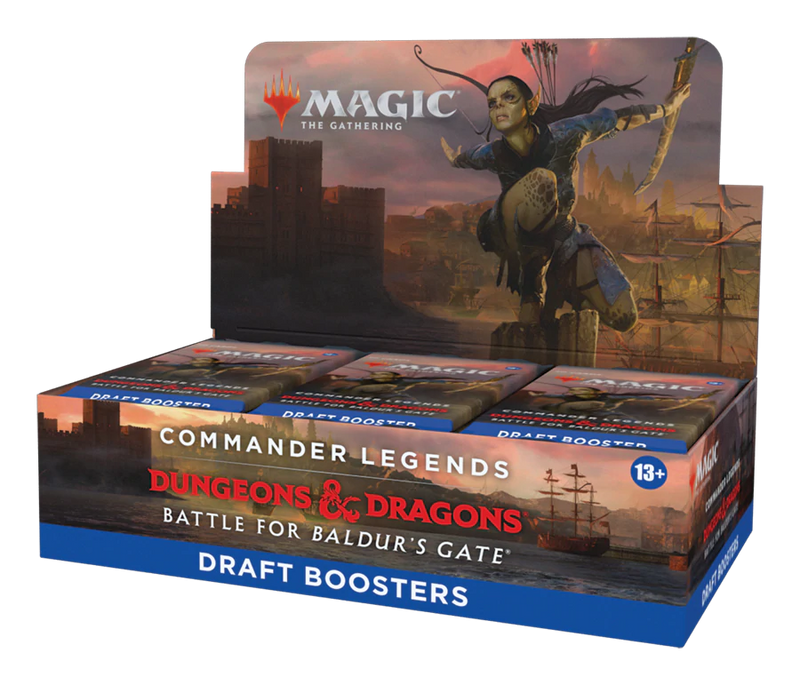 MTG - COMMANDER LEGENDS: BATTLE FOR BALDUR'S GATE - DRAFT BOOSTER BOX (PRE-ORDER JUNE 3RD) - Destination Retro