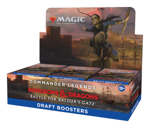 MTG - COMMANDER LEGENDS: BATTLE FOR BALDUR'S GATE - DRAFT BOOSTER BOX (PRE-ORDER JUNE 3RD) - Destination Retro