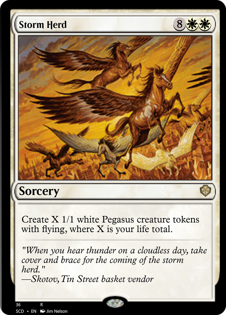 Storm Herd [Starter Commander Decks] - Destination Retro