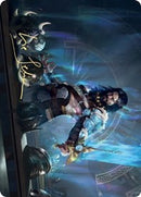 Halvar, God of Battle Art Card (Gold-Stamped Signature) [Kaldheim: Art Series] - Destination Retro
