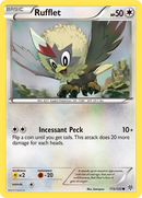 Rufflet (115/135) [Black & White: Plasma Storm] - Destination Retro