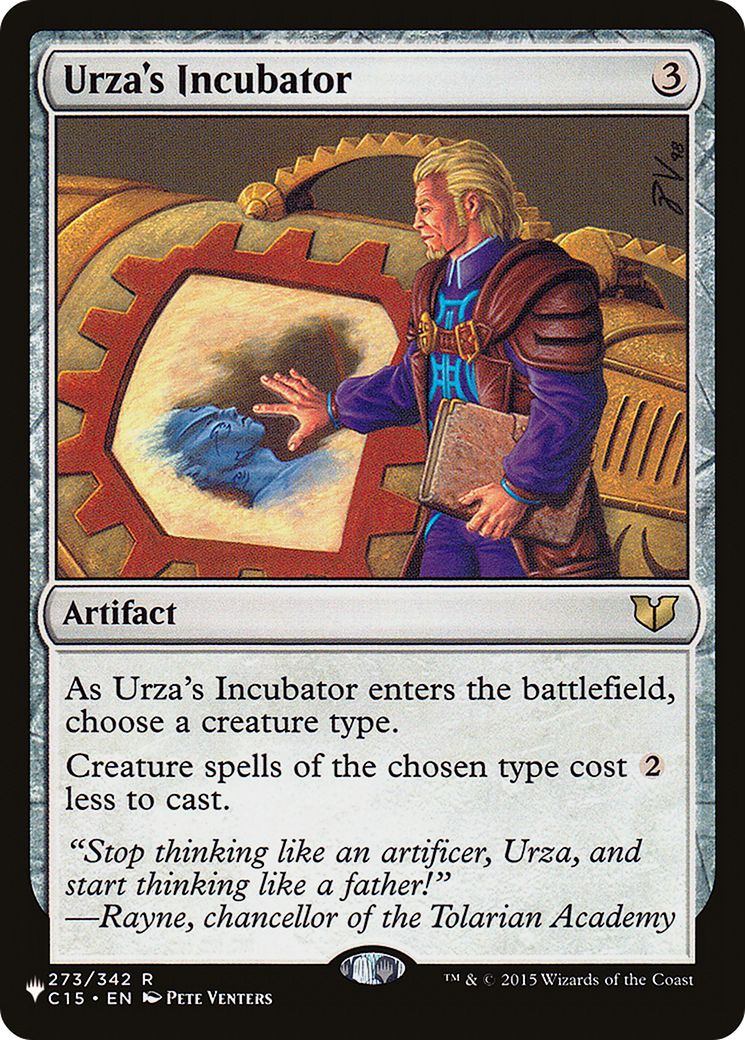 Urza's Incubator [Secret Lair: Angels] - Destination Retro