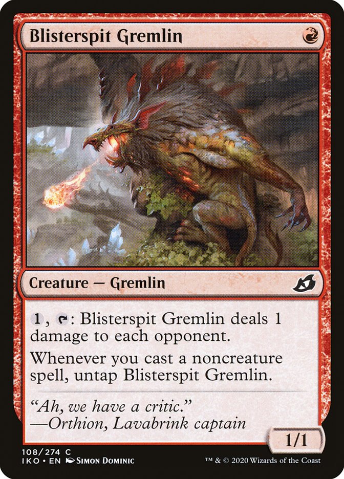 Blisterspit Gremlin [Ikoria: Lair of Behemoths] - Destination Retro
