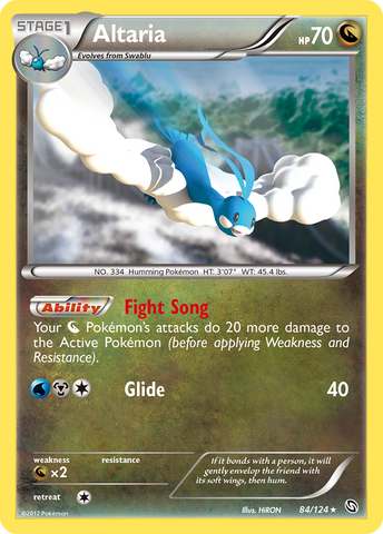 Altaria (84/124) [Black & White: Dragons Exalted] - Destination Retro