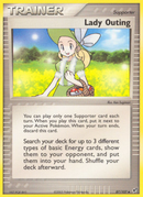 Lady Outing (87/107) [EX: Deoxys] - Destination Retro