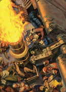 Mana Cannons Art Card (Gold-Stamped Signature) [Dominaria United Art Series] - Destination Retro