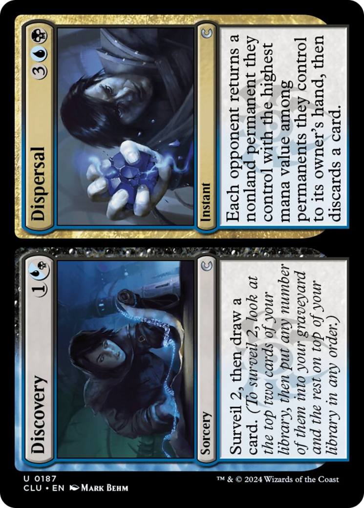 Discovery // Dispersal [Ravnica: Clue Edition] - Destination Retro