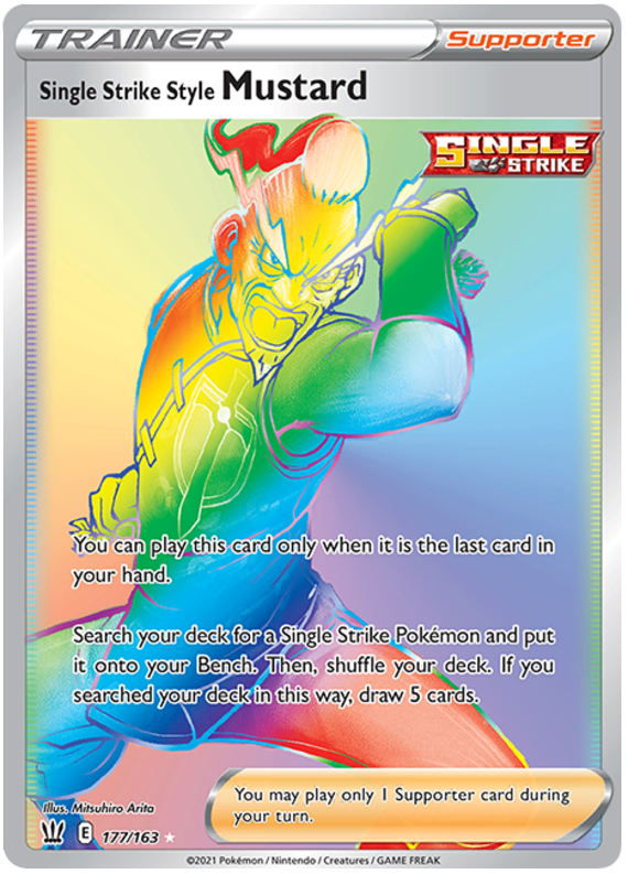 Single Strike Style Mustard (177/163) [Sword & Shield: Battle Styles] - Destination Retro