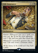 Life Insurance (Promo Pack) [Streets of New Capenna Commander Promos] - Destination Retro