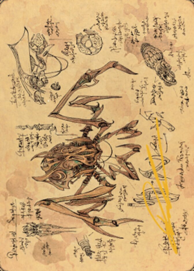 Scrap Trawler Art Card (Gold-Stamped Signature) [The Brothers' War Art Series] - Destination Retro