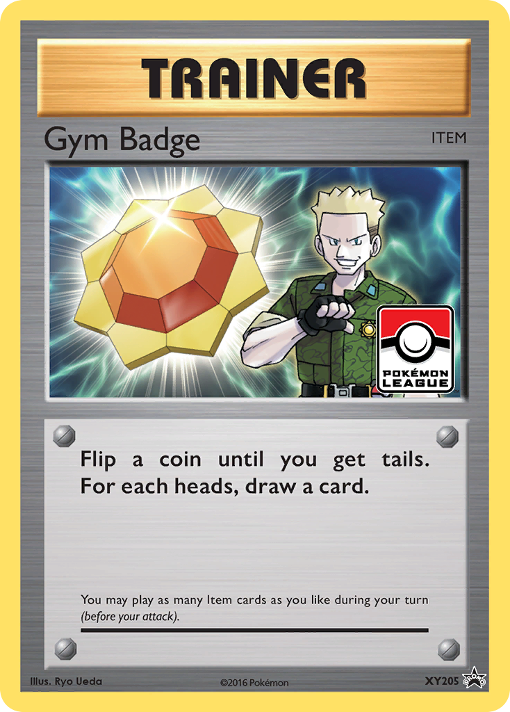 Gym Badge (XY205) (Lt. Surge) [XY: Black Star Promos] - Destination Retro