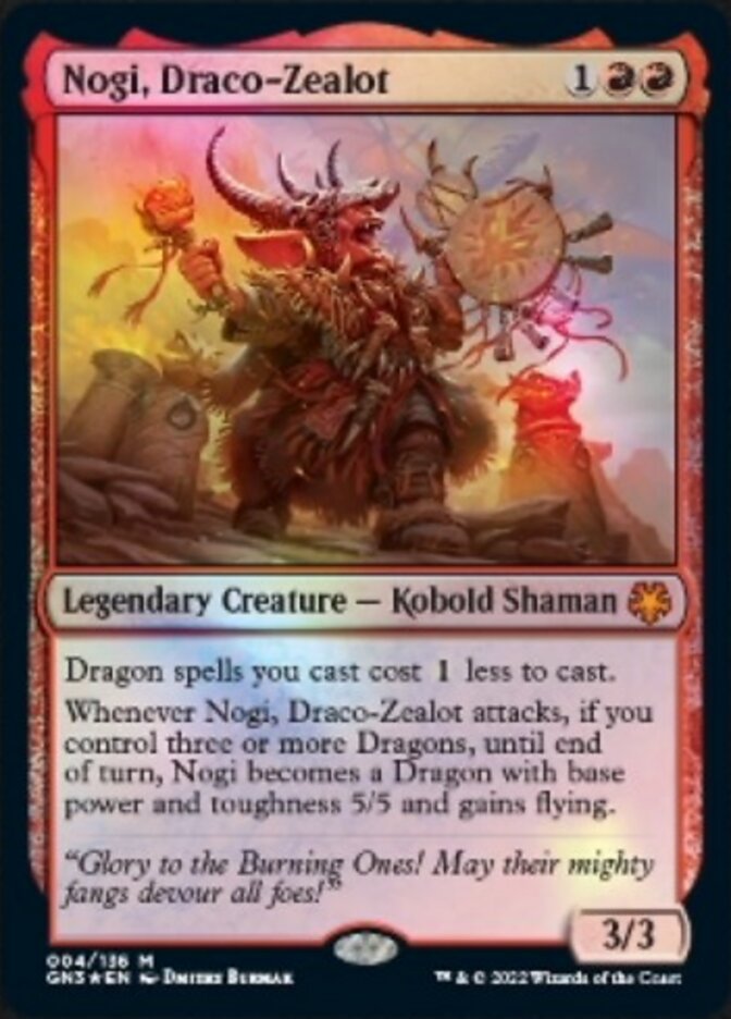 Nogi, Draco-Zealot [Game Night: Free-for-All] - Destination Retro
