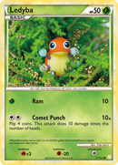 Ledyba (71/123) [HeartGold & SoulSilver: Base Set] - Destination Retro