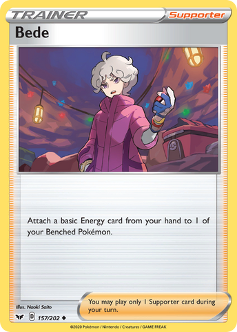 Bede (157/202) [Sword & Shield: Base Set] - Destination Retro