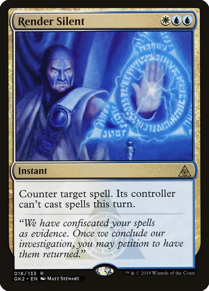 Render Silent [Ravnica Allegiance Guild Kit] - Destination Retro