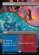 Shivan Reef (Borderless Alternate Art) [Dominaria United] - Destination Retro