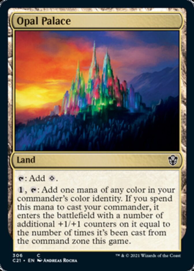 Opal Palace [Commander 2021] - Destination Retro
