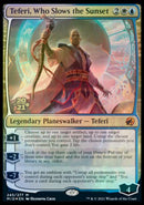 Teferi, Who Slows the Sunset [Innistrad: Midnight Hunt Prerelease Promos] - Destination Retro