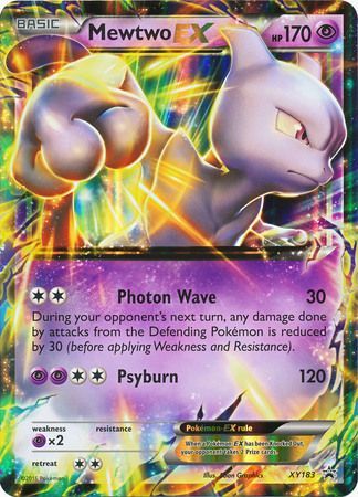 Mewtwo EX (XY183) (Jumbo Card) [XY: Black Star Promos] - Destination Retro