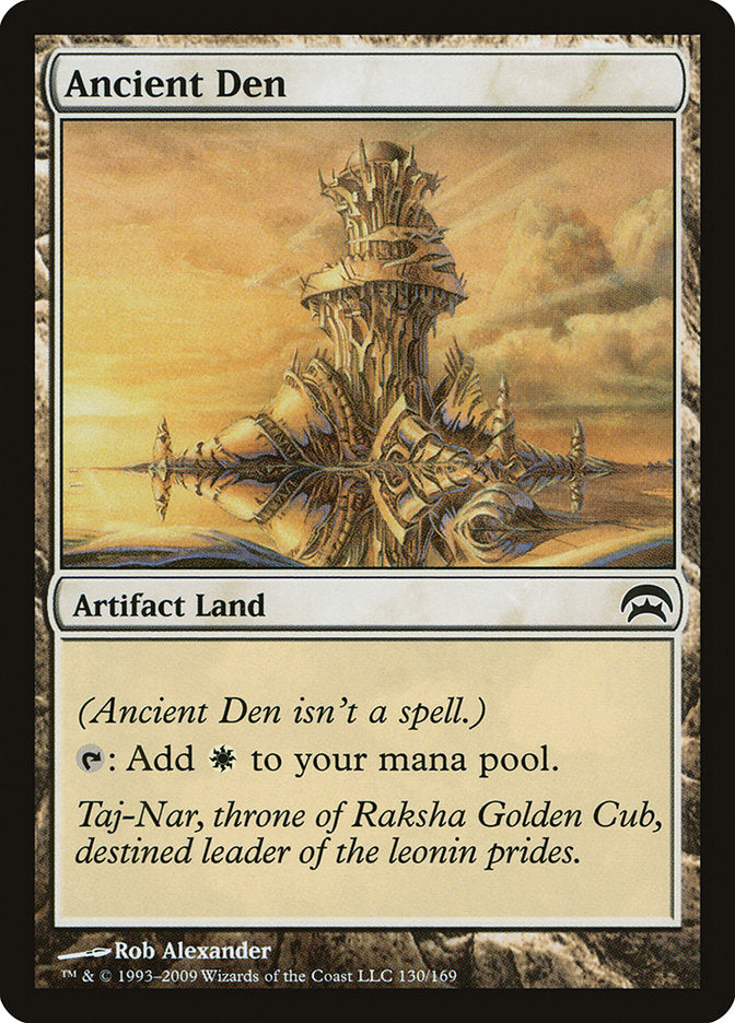 Ancient Den [Planechase] - Destination Retro