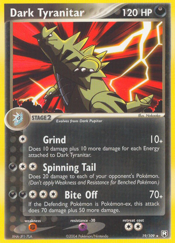 Dark Tyranitar (19/109) [EX: Team Rocket Returns] - Destination Retro