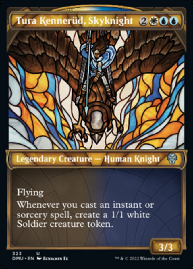 Tura Kennerud, Skyknight (Showcase) [Dominaria United] - Destination Retro